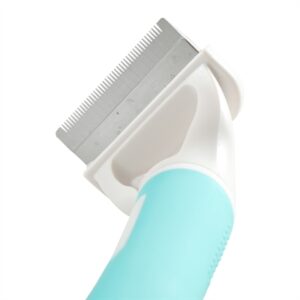 Zolux Anah Carding Super Brush puppy 5 x 5,5 x 14,5 cm – blauw/wit - Afbeelding 5