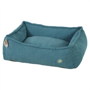 Zolux hondenmand Toscane ribfluweel blauw 85 x 65 x 27 cm - Afbeelding 4