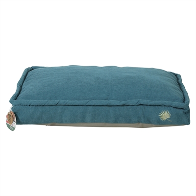 Zolux hondenkussen Toscane ribfluweel blauw 70 x 50 x 14 cm