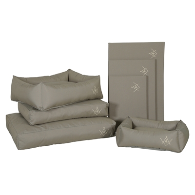 Zolux hondenmatras 4 Seasons waterafstotend khaki 103 x 66 x 4 cm
