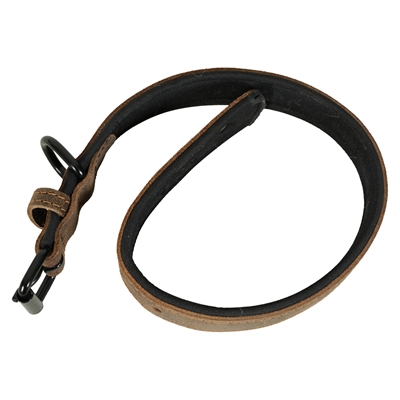 Zolux Expert halsband hond premium leer/neopreen bruin 55 x 2,5 cm