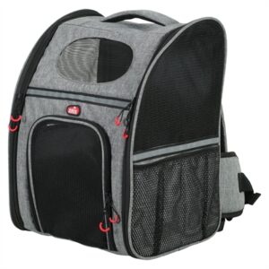 Zolux kattentas rugtas grijs/zwart tot 8 kg – 30 x 25,5 x 42 cm - Afbeelding 1