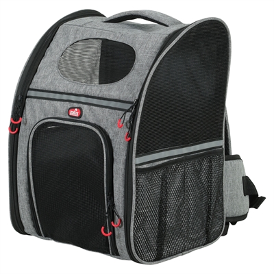 Zolux kattentas rugtas grijs/zwart tot 8 kg – 30 x 25,5 x 42 cm