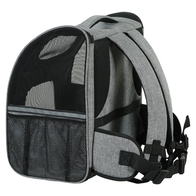 Zolux kattentas rugtas grijs/zwart tot 8 kg – 30 x 25,5 x 42 cm