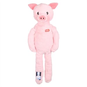 Zolux hondenknuffel Furry Farm varken Jason roze 60 x 23,5 x 9 cm - Afbeelding 1