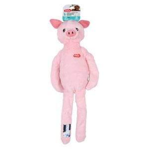 Zolux hondenknuffel Furry Farm varken Jason roze 60 x 23,5 x 9 cm - Afbeelding 4