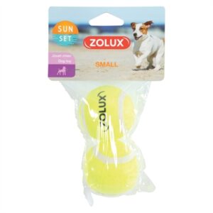 Zolux hondenbal Sunset tennisbal 5 cm – 2 stuks - Afbeelding 4