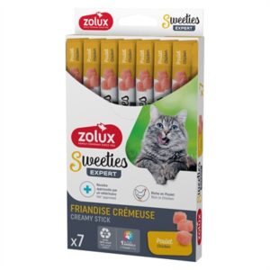 Zolux Sweeties Expert Creamy Stick kip 7 x 14 g – kattensnack - Afbeelding 4