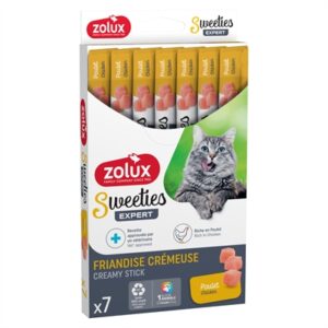 Zolux Sweeties Expert Creamy Stick kip 7 x 14 g – kattensnack - Afbeelding 5