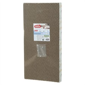 Zolux krabplank van karton assorti 45 x 22 x 4 cm – met catnip - Afbeelding 4