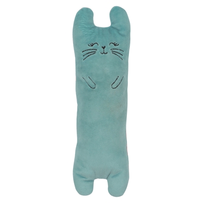 Zolux Ethicat kattenspeeltje Bigcat bladmotief groen 25 cm – met catnip