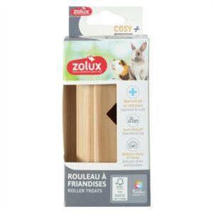 Zolux snack roller Cosy van hout 12,5 x 6 x 6 cm – voor knaagdieren - Afbeelding 4