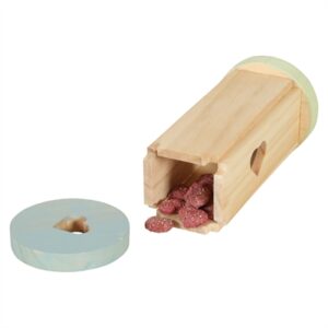 Zolux snack roller Cosy van hout 12,5 x 6 x 6 cm – voor knaagdieren - Afbeelding 5