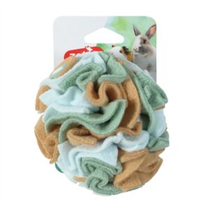 Zolux snuffelbal Cosy fleece 10,5 cm – voor knaagdieren - Afbeelding 4