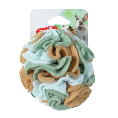 Zolux snuffelbal Cosy fleece 10,5 cm – voor knaagdieren