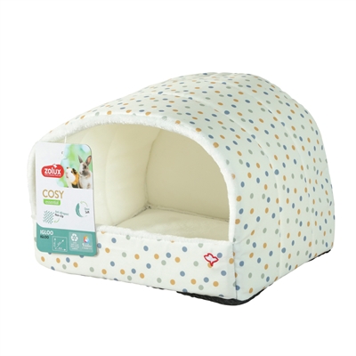 Zolux iglo Cosy gestipt 28,5 x 22,5 x 21 cm – voor konijn en cavia