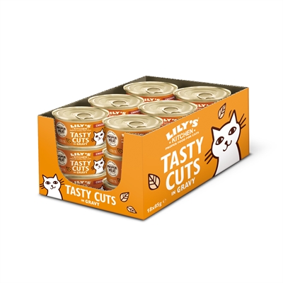 Lily's Kitchen kattenvoer Simply Chicken Tasty Cuts in Gravy 18 x 85 g
