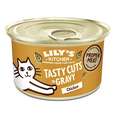Lily's Kitchen kattenvoer Simply Chicken Tasty Cuts in Gravy 18 x 85 g