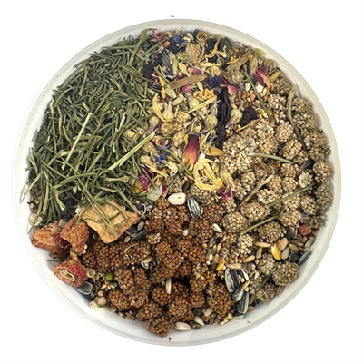 Hareco Valkparkiet vogelvoer met pellets 1,8 kg