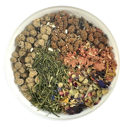 Hareco Valkparkiet vogelvoer zonder pellets 1,8 kg
