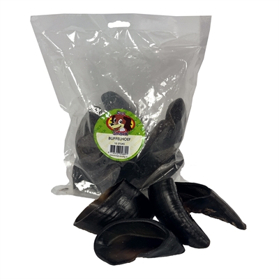 Petsnack buffelhoef 10 stuks – harde kauwsnack voor honden