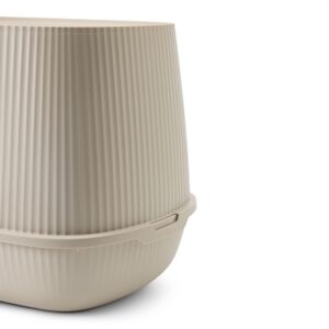 Savic kattenbak Moona mokka 57 x 39 x 39 cm – gesloten, lage instap - Afbeelding 4