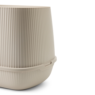 Savic kattenbak Moona mokka 57 x 39 x 39 cm – gesloten, lage instap