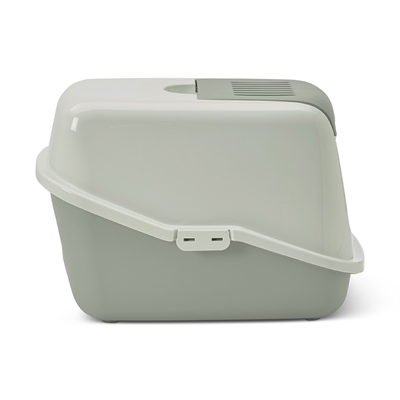 Savic kattenbak Nestor mintgroen 56 x 39 x 38,5 cm – klapdeur en geurfilter