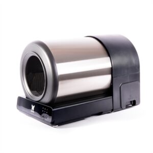Martin automatische kattenbak tunnel RVS 71 x 43 x 49 cm - Afbeelding 1