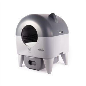 Martin automatische kattenbak met licht grijs/antraciet 55 x 50 x 66 cm - Afbeelding 4
