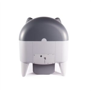 Martin automatische kattenbak met licht grijs/antraciet 55 x 50 x 66 cm - Afbeelding 5