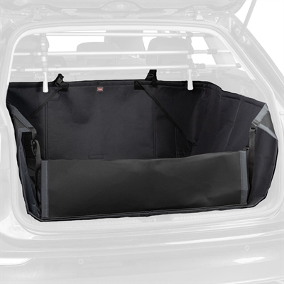 Trixie kofferbakdeken met hoge zijdelen zwart 164 x 125 cm – antislip