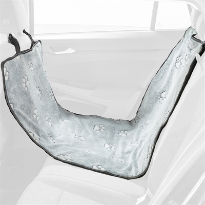 Trixie autobeschermdeken ook voor voorstoel grijs/zwart 145 x 65 cm