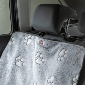 Trixie autobeschermdeken ook voor voorstoel grijs/zwart 145 x 65 cm - Afbeelding 6