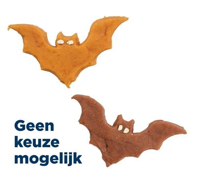 Trixie Halloween vleermuis hondensnack kippen- of eendenborst 10 cm 30 g