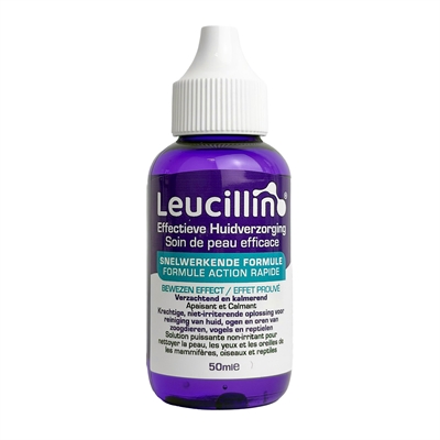 Leucillin dropper 50 ml – druppels voor rondom ogen en oren