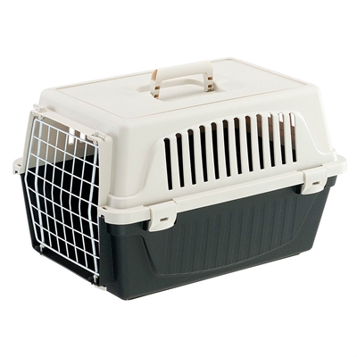 Ferplast vervoersbox Atlas 10 wit/antraciet 48 x 32,5 x 29 cm