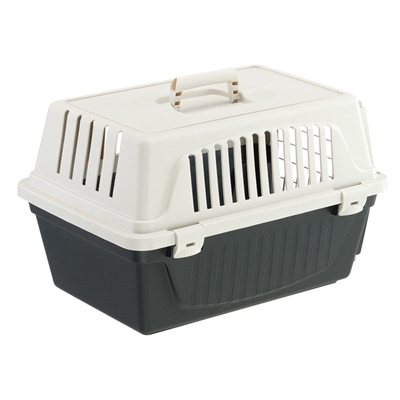 Ferplast vervoersbox Atlas 10 wit/antraciet 48 x 32,5 x 29 cm