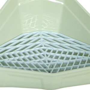 Zolux hoektoilet voor knaagdieren groen 41,5 x 34,5 x 19 cm - Afbeelding 5