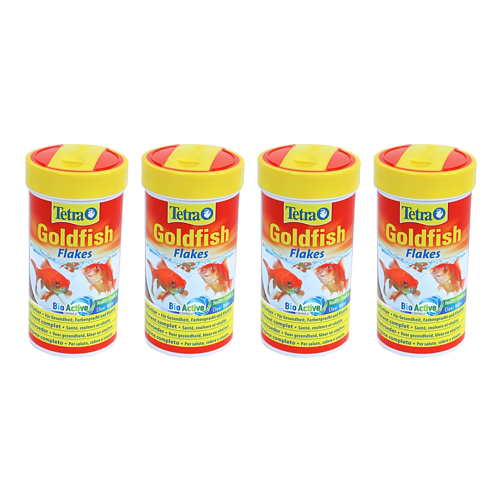 Tetra Goldfish Bio Active vlokken 250 ml – koudwater – multipack 4 stuks - Afbeelding 1