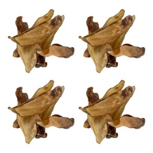 Petsnack buffeloren Large met vlees – kauwsnack – multipack 4 x 25 stuks - Afbeelding 1