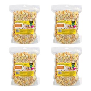 Utopia vlokkenmix konijnenvoer gedroogde groenten 550 g – multipack 4 stuks - Afbeelding 1