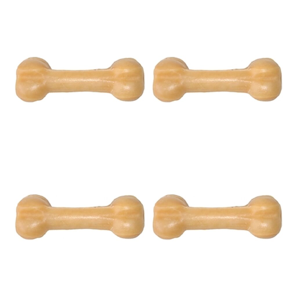 Henart yakkaas hondensnack botvorm M 70-90 g – 4 stuks, harde snack (multipack)