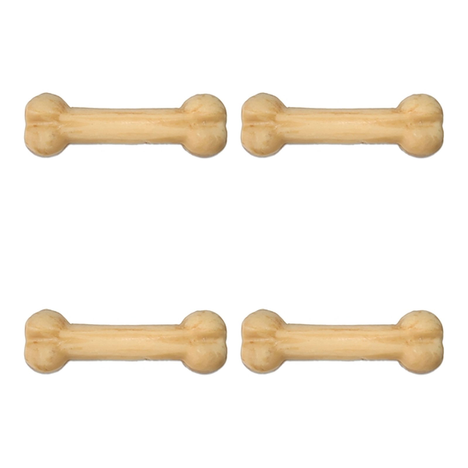 Henart yakkaas hondensnack botvorm XL 170-190 g – 4 stuks, harde snack (multipack) - Afbeelding 1