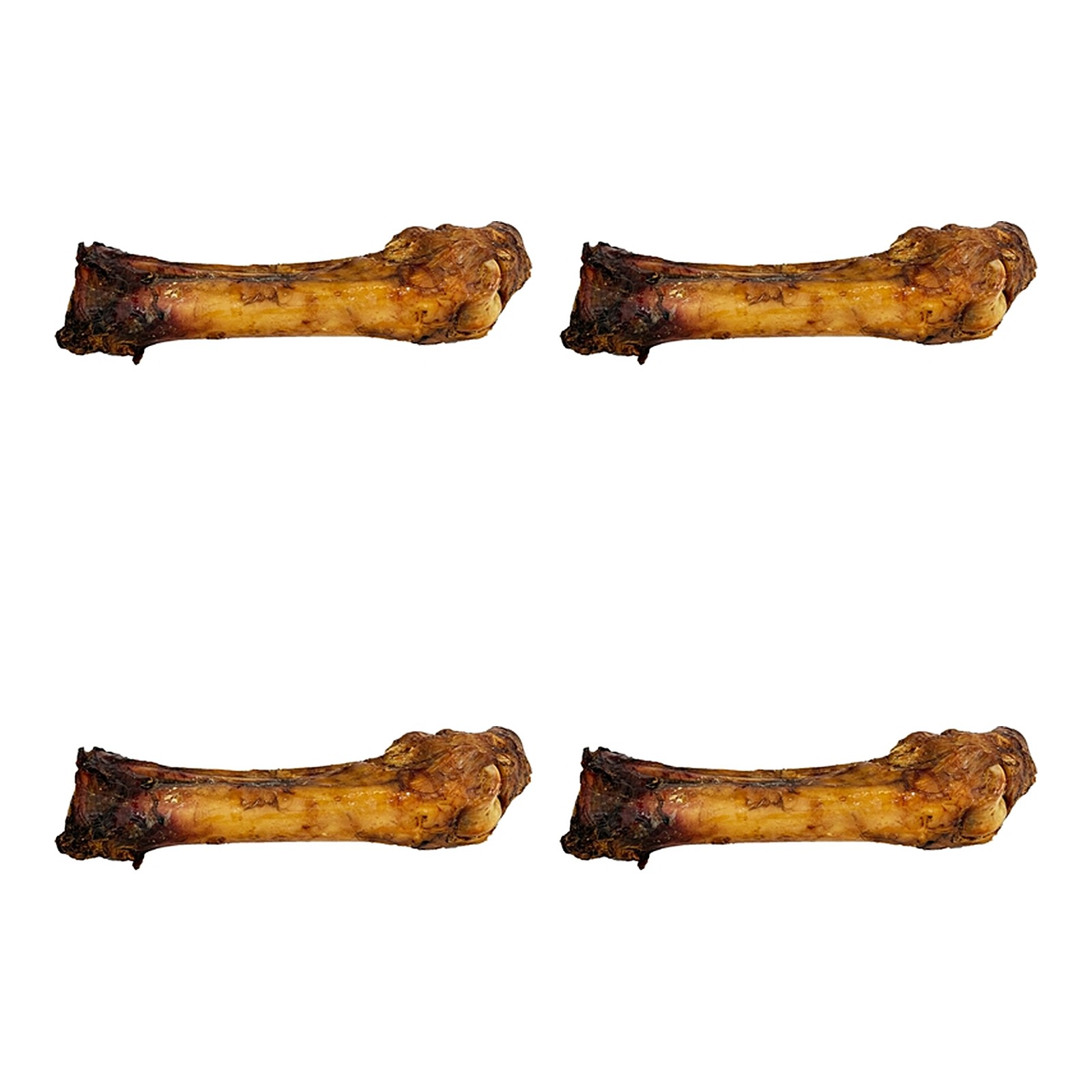 Petsnack paardenbot kauwsnack – 4 stuks, 2 stuks, zonder toevoegingen (multipack) - Afbeelding 1