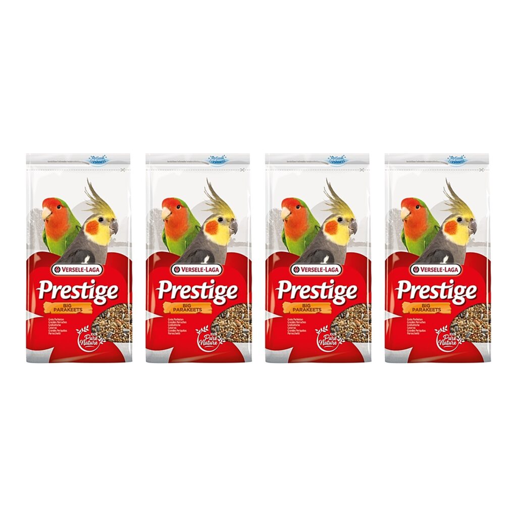 Versele-Laga Prestige parkietenvoer grote parkiet 1 kg – multipack 4 stuks