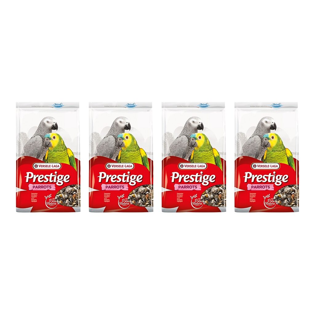 Versele-Laga Prestige papegaaienvoer 1 kg – graanrijk – multipack 4 stuks
