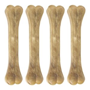 Petsnack geperst bot buffelhuid 20 inch 1 kg – multipack 4 stuks - Afbeelding 1