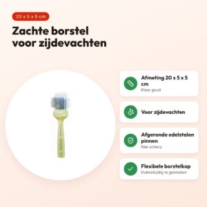 ActiVet borstel Coat Grabber Ultra Zacht goud 20 x 5 x 5 cm – voordelen