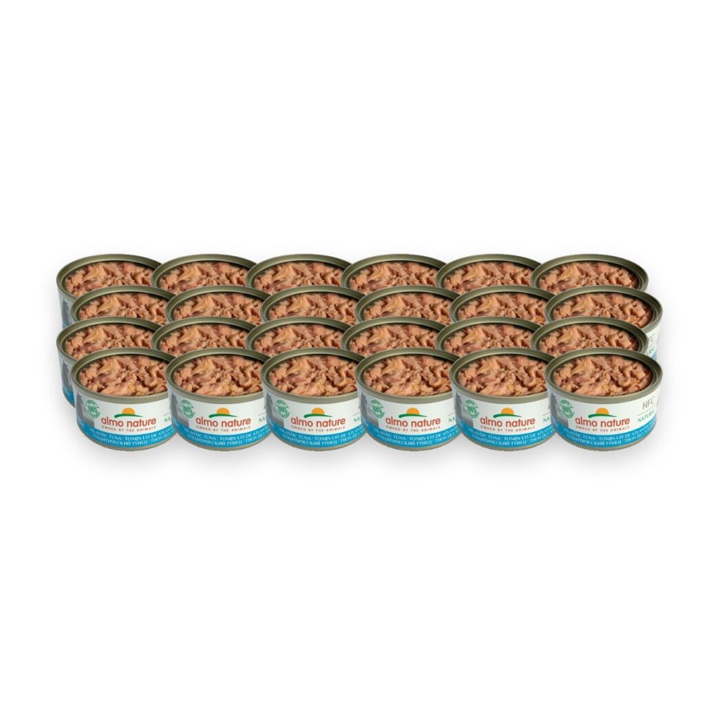 Almo Nature Cat natvoer Atlantic tonijn 24 x 70 g